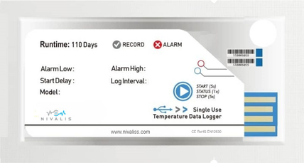 Disposable Temperature Data Logger